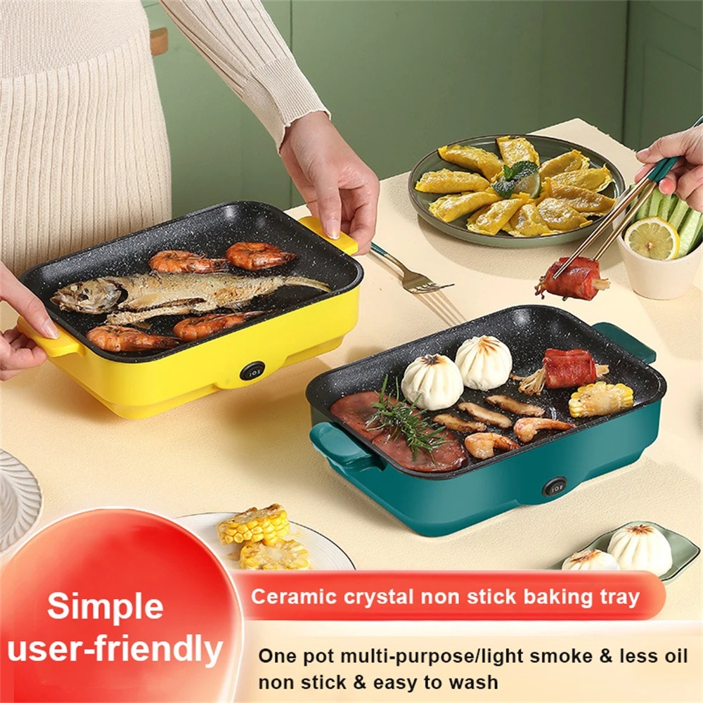 Kitchen Baking Tray Organiser - 다기능 전기 바베큐 그릴 26cm 스퀘어