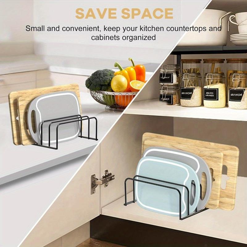 Kitchen Baking Sheet Organizer - 1개입 커팅보드 정리대 주방 베이킹 쿠키