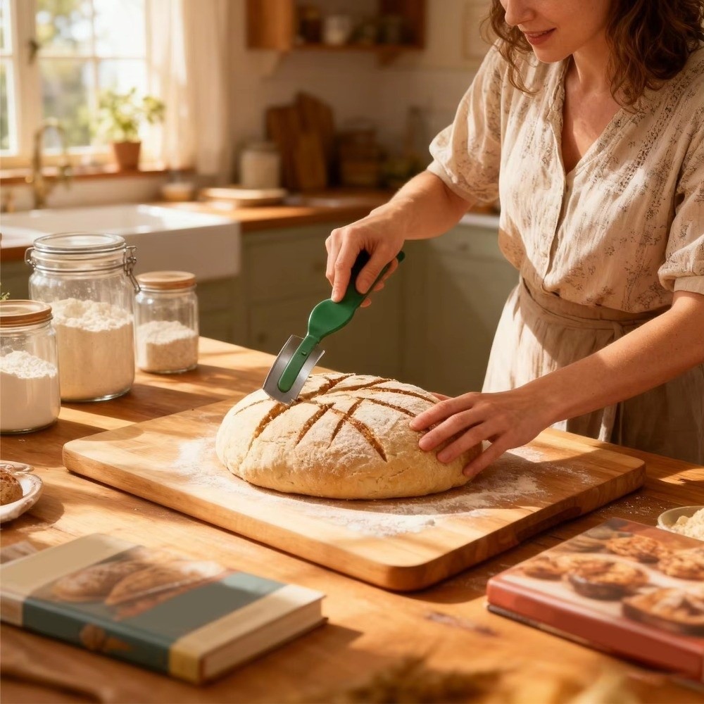 Bread Lame Scoring - 세척이 간편한 곡선형 칼날 반죽 마커