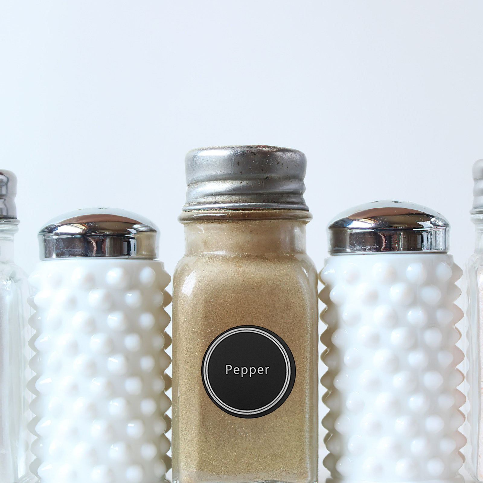 Kitchen Baking Canisters - 13장 주방 팬트리 정리용 블랙보드 스티커,