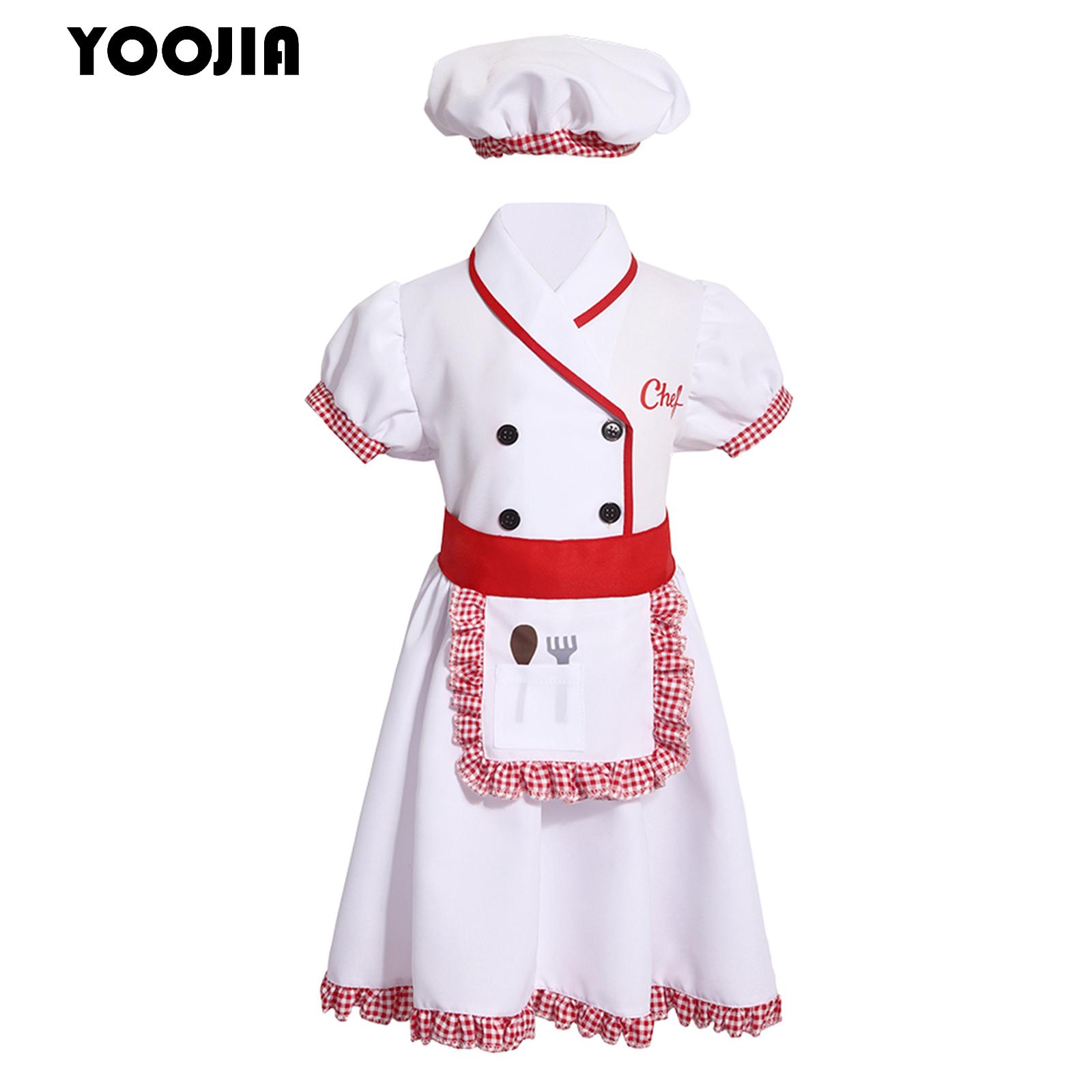 Cooking Chef Xl - 남아 여아 요리사 유니폼 앞치마 모자