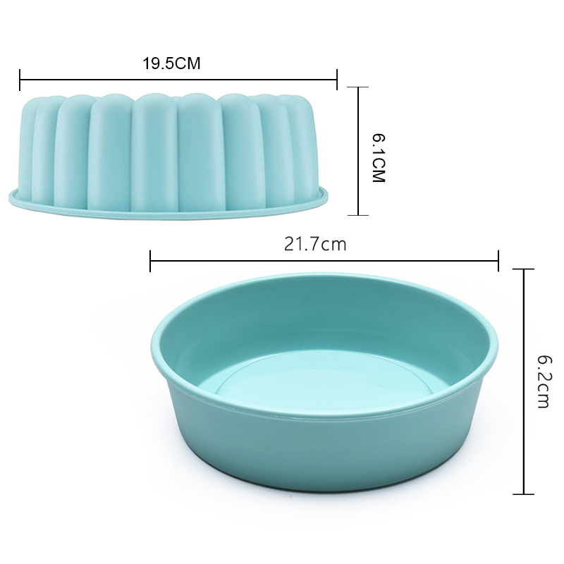 Kitchen Baking Pan Organizer - 실리콘 베이킹 트레이 정리대 원형 플랜