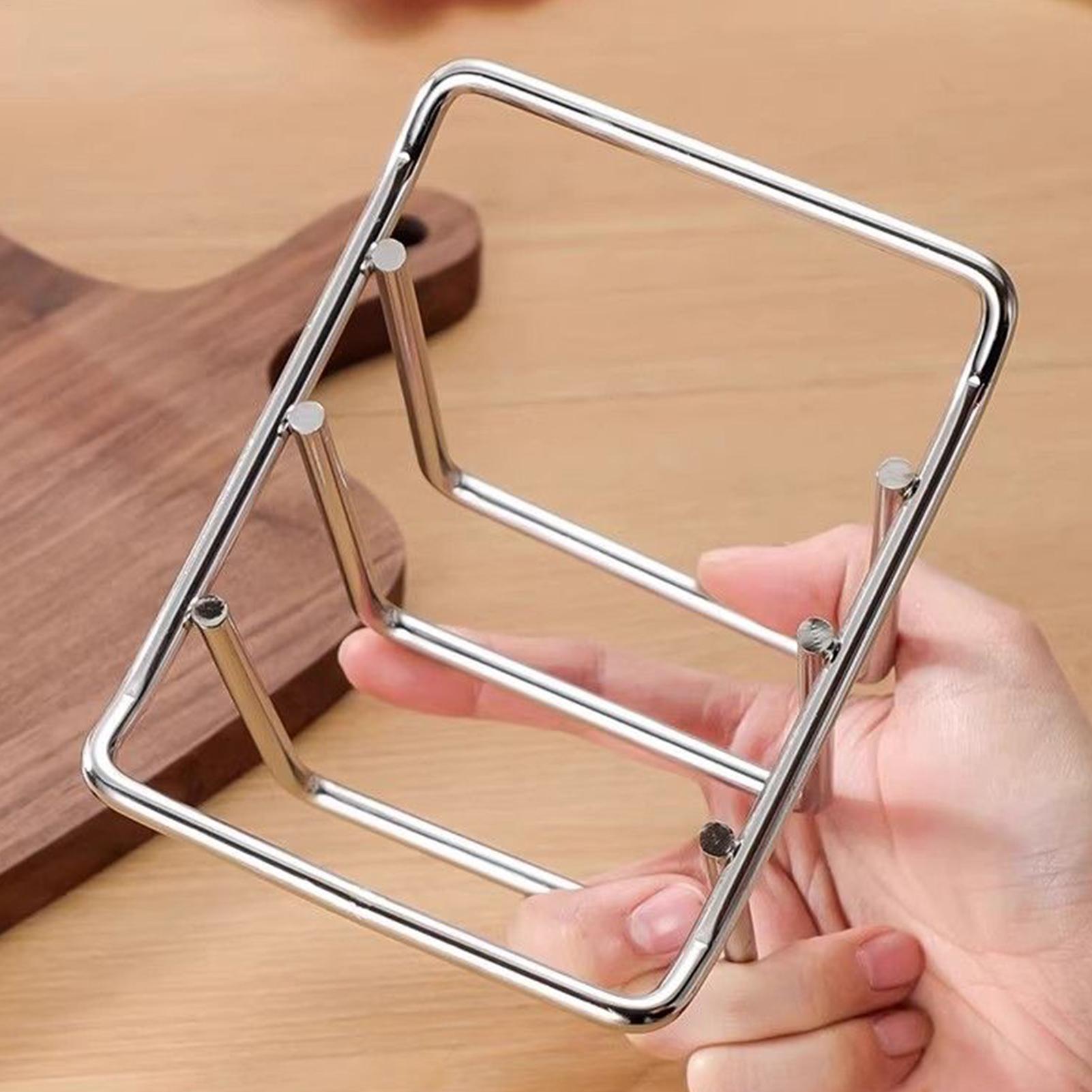 도마 홀더 스테인리스 스틸 시트 팬 랙 베이킹 트레이  - Kitchen Baking Sheet Organizer 리뷰 및 가격