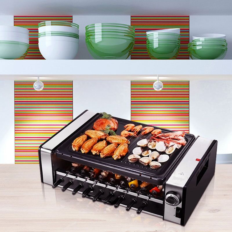 전기 바베큐 그릴 기계 그리들 팬 가정용 논스틱 - Kitchen Baking Tray Organiser 리뷰 및 가격