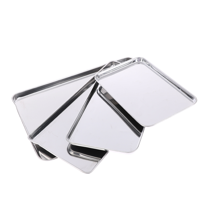 주방 바베큐 상점용 스테인레스 스틸 트레이 직사각형 플 - Kitchen Baking Tray Organiser 리뷰 및 가격