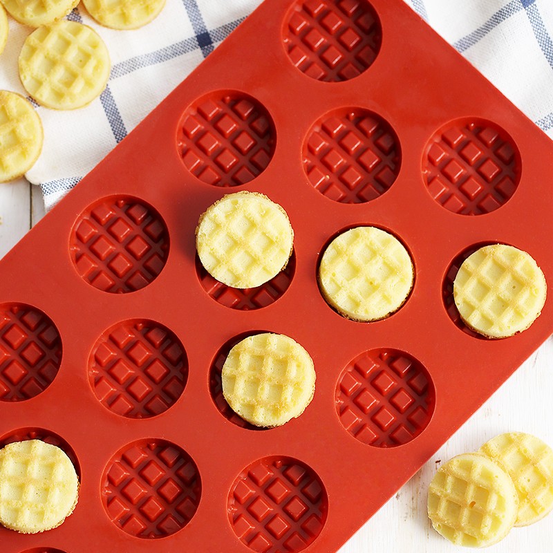식품 등급 실리콘 와플 몰드 DIY 케이크 몰드 논스틱 - Kitchen Baking Kit 리뷰 및 가격