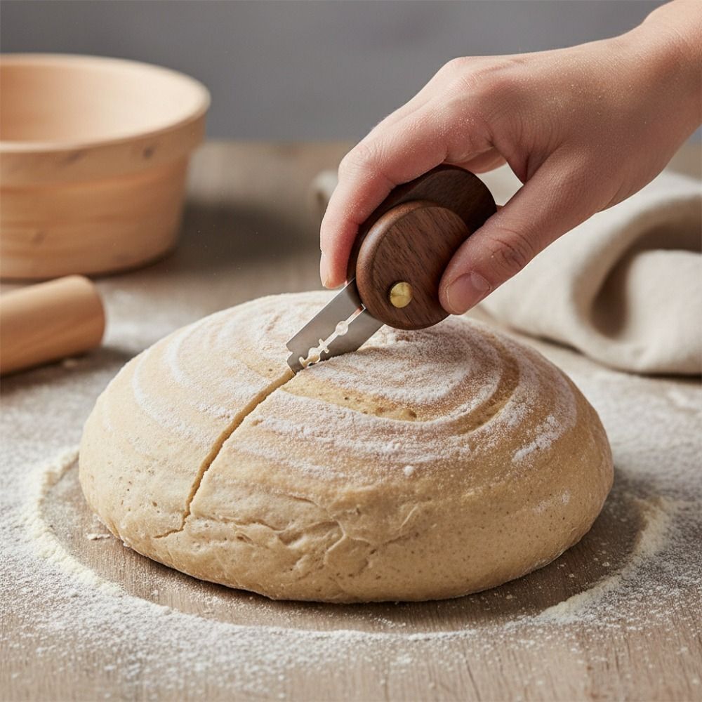 접이식 나무 손잡이 빵 레임 나이프, 분리형 전문 반죽 - Bread Lame Scoring 리뷰 및 가격