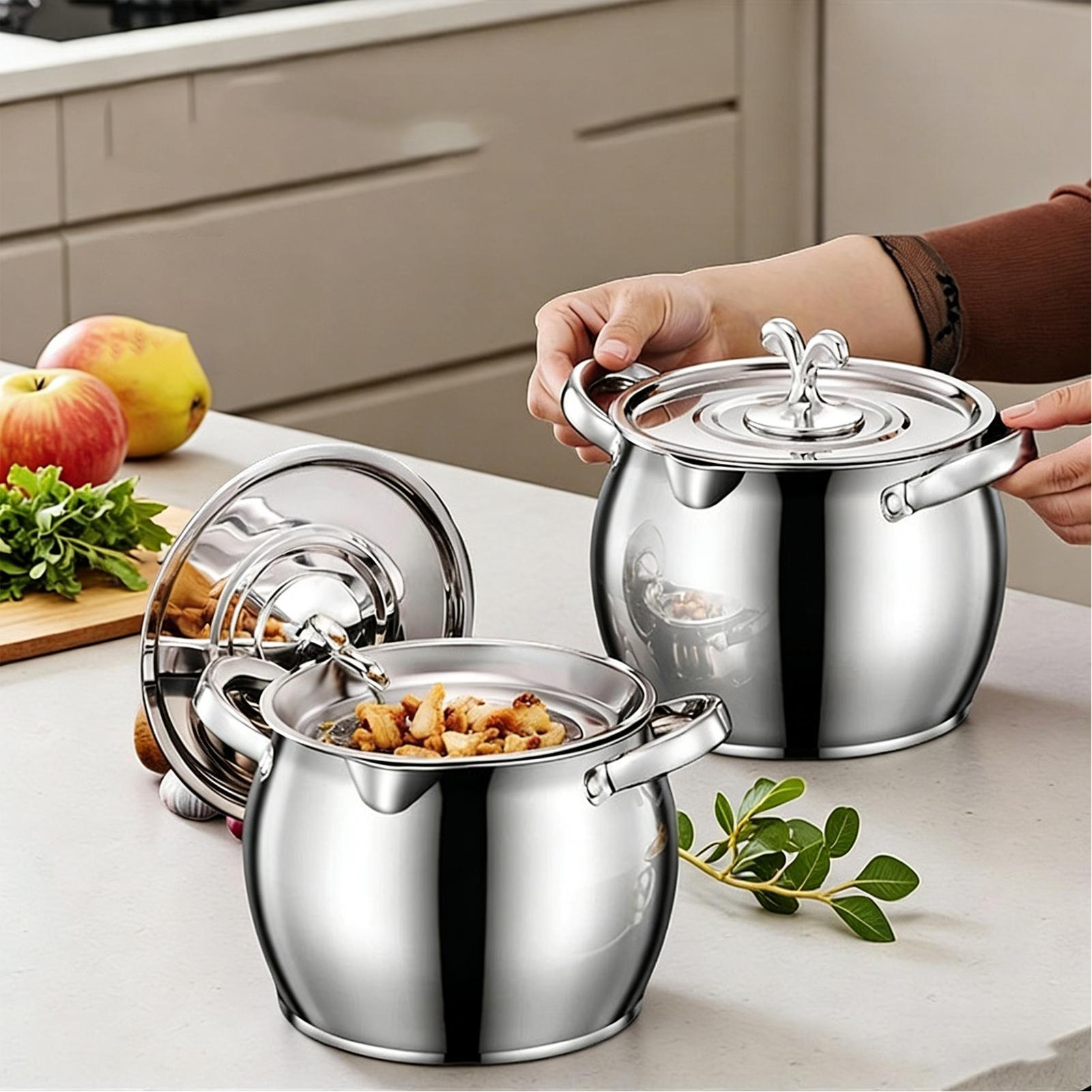 주방용 기름통 스테인리스 스틸 기름 보관 용기 거름망  - Kitchen Baking Canisters 리뷰 및 가격
