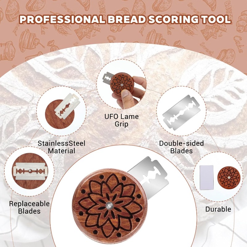 빵 라메 사워도우 스코어링 도구, 나무 반죽 스코어링  - Bread Lame Scoring 리뷰 및 가격