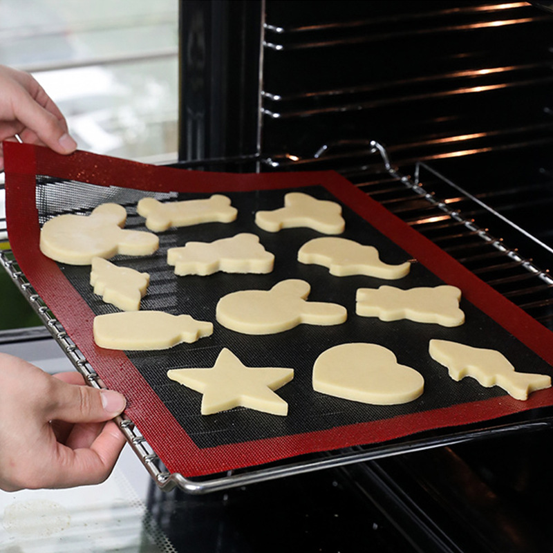천공 된 실리콘 베이킹 매트 비 스틱 오븐 시트 라이너 - Kitchen Baking Mat 리뷰 및 가격