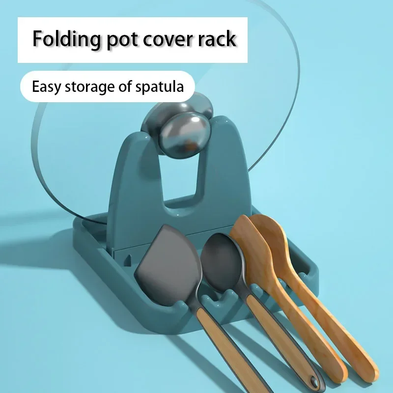 접이식 냄비 뚜껑 랙 스탠드 주방 정리함 플라스틱 스푼 - Kitchen Baking Pan Organizer 리뷰 및 가격