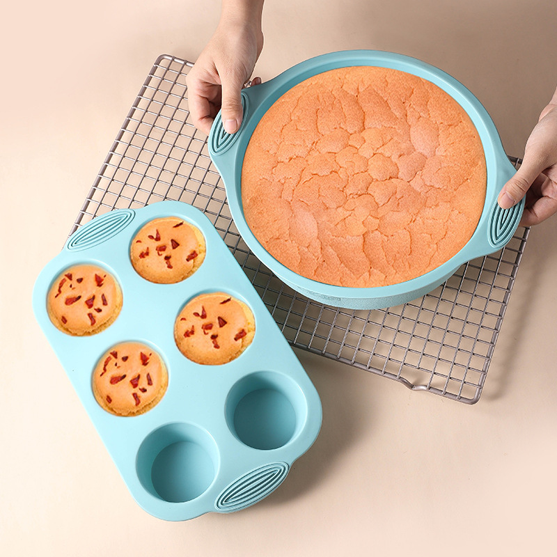 실리콘 케이크 베이킹 금형 세트 고온 방지 오븐 베이킹 - Kitchen Baking Kit 리뷰 및 가격