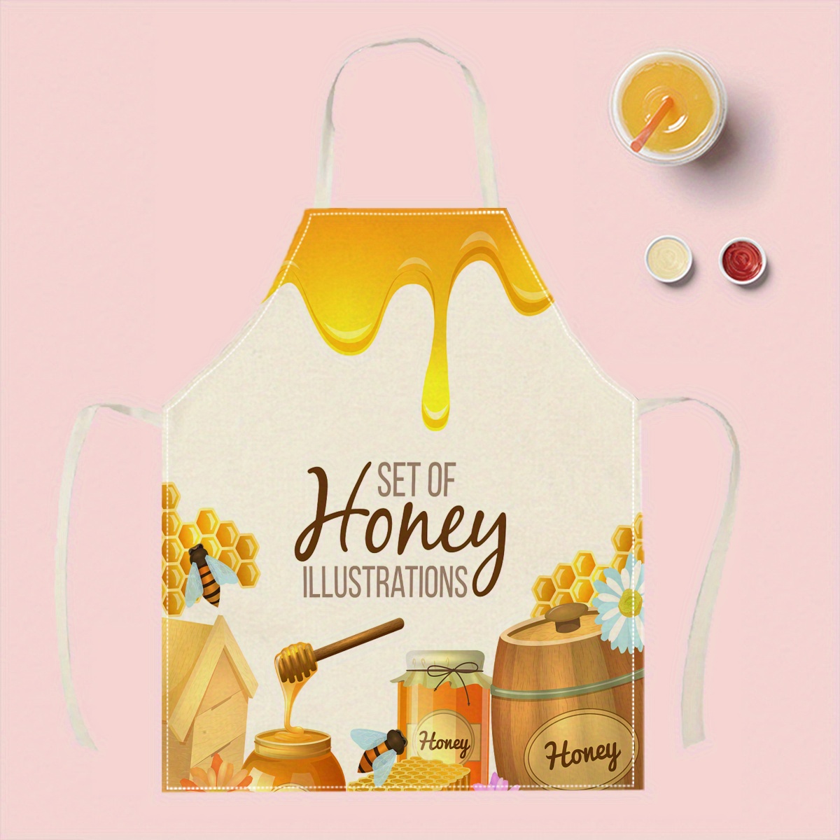 1pc 꿀벌 앞치마 달콤한 주방 선물 요리 및 베이킹을 - Kitchen Baking Area Ideas 리뷰 및 가격