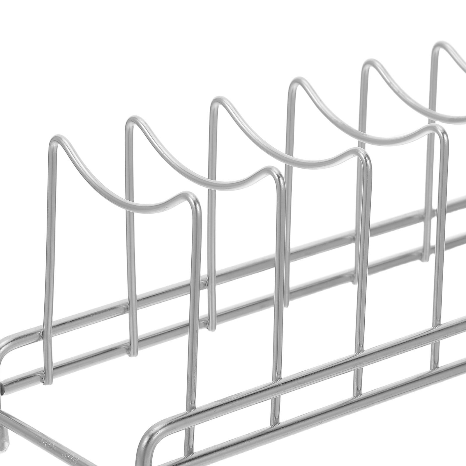 스테인리스 스틸 9단 냄비 뚜껑 정리대 주방 냄비 뚜껑 - Kitchen Baking Sheet Organizer 리뷰 및 가격