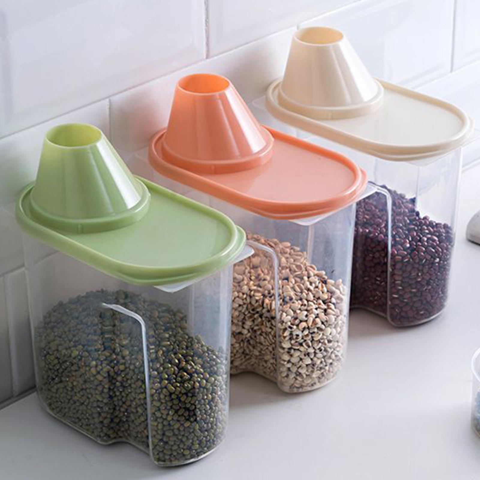 주방용 캐니스터 세트 4개 2.5L 투명 밀폐 주방용품 - Kitchen Baking Canisters 리뷰 및 가격