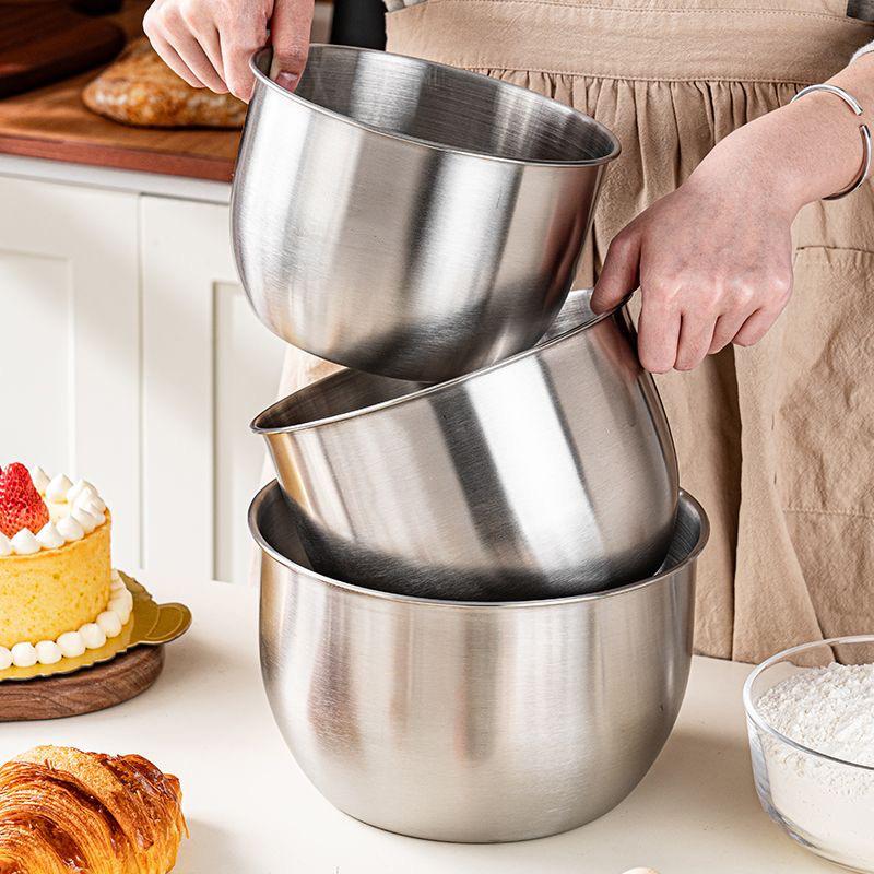1Pc 스테인레스 스틸 믹싱 볼 요리용 베이킹 계란 휘 - Kitchen Baking Bowls 리뷰 및 가격