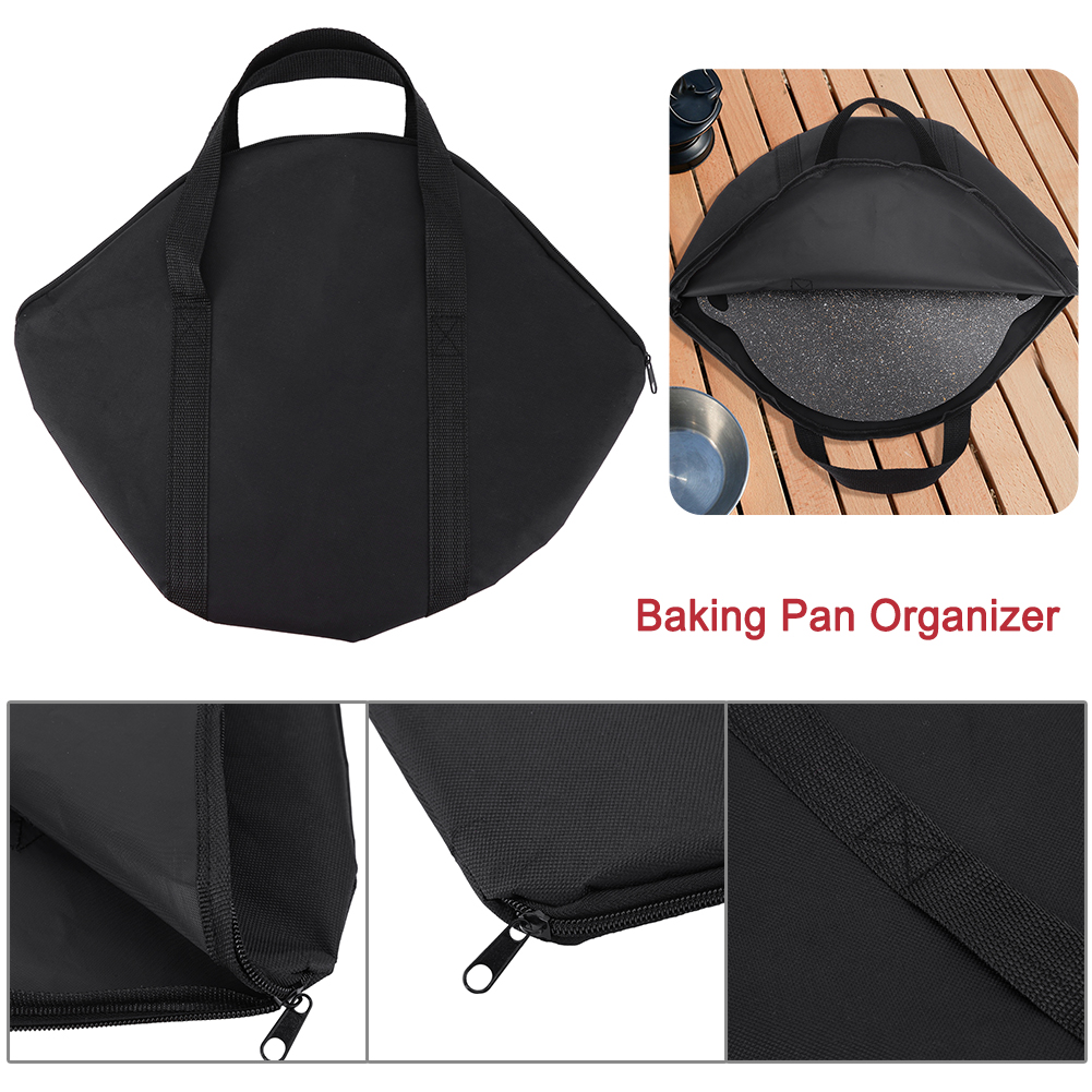 손잡이가있는 베이킹 팬 보관 가방 내마모성 프라이팬 가 - Kitchen Baking Pan Organizer 리뷰 및 가격