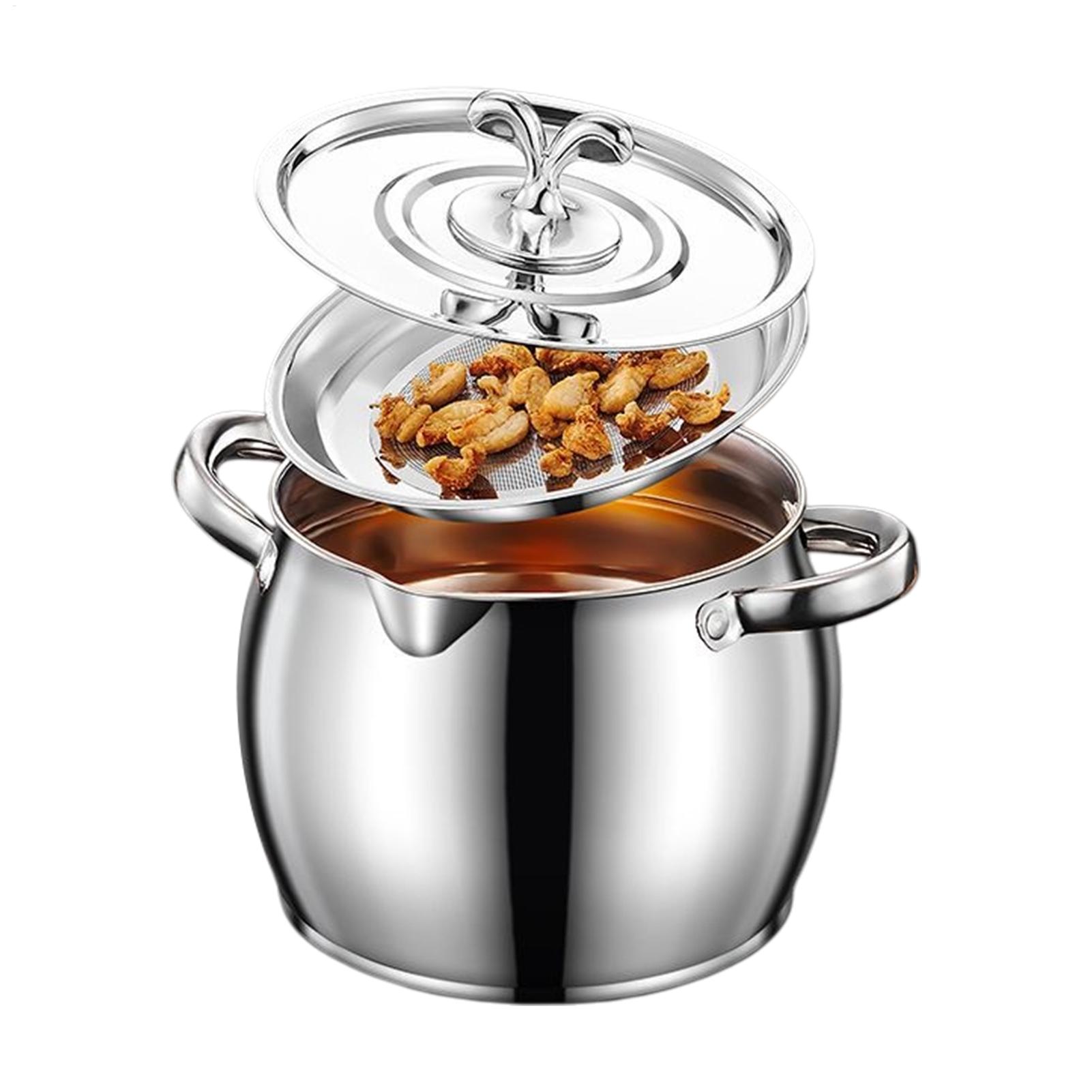 베이컨 기름 보관용 스테인리스 스틸 오일 저장 용기,  - Kitchen Baking Canisters 리뷰 및 가격