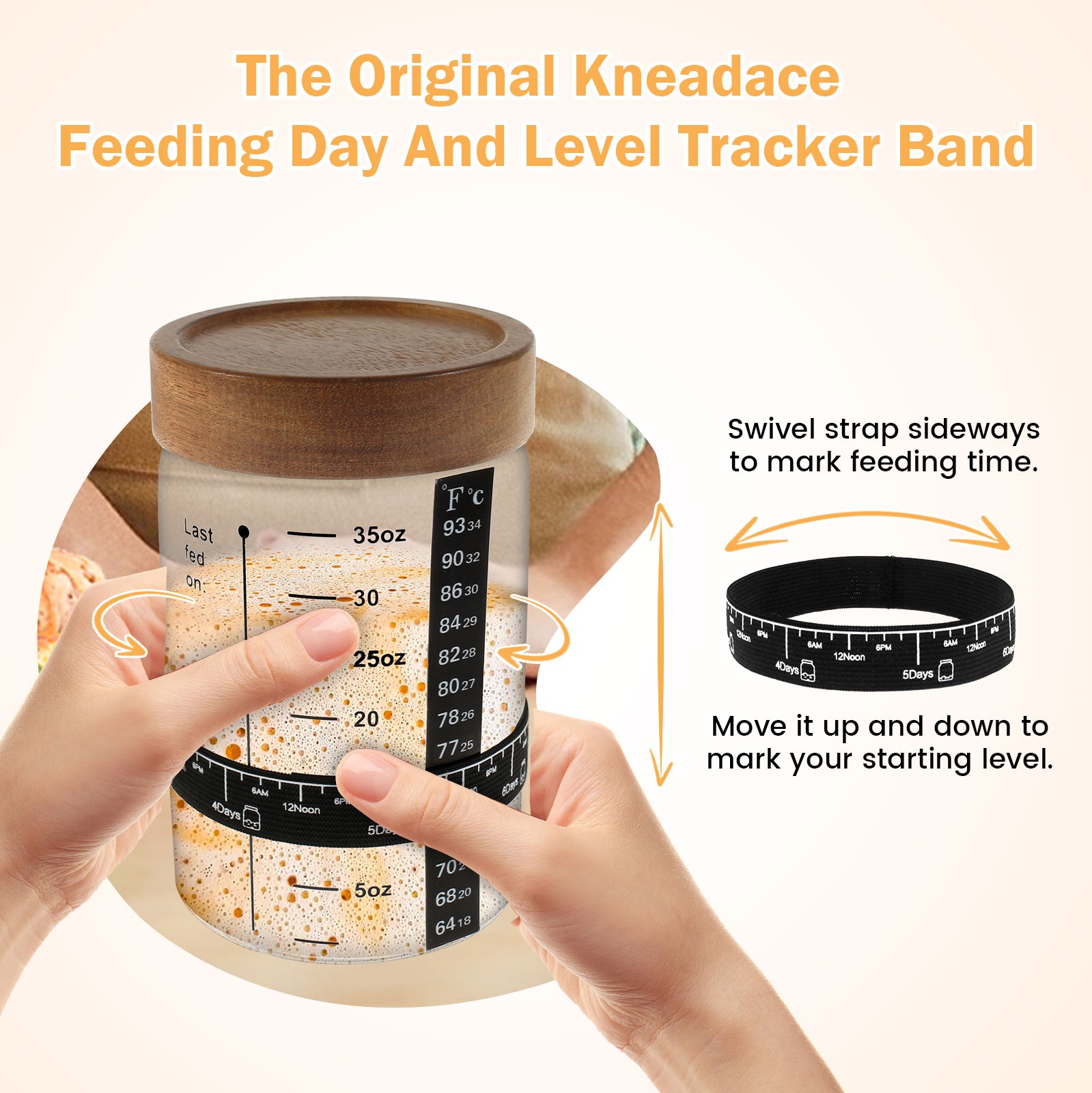 Sourdough 스타터 항아리 키트 1000ml 반죽 - Kitchen Baking Kit 리뷰 및 가격