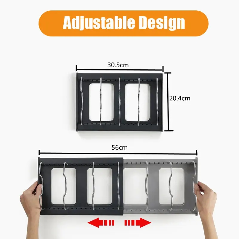 확장형 스테인리스 스틸 보관 랙, 주방 캐비닛 거치대, - Kitchen Baking Pan Organizer 리뷰 및 가격