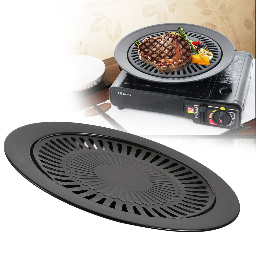 무연 바베큐 그릴 팬 가스 가정용 비 스틱 가스 스토브 - Kitchen Baking Tray Organiser 리뷰 및 가격