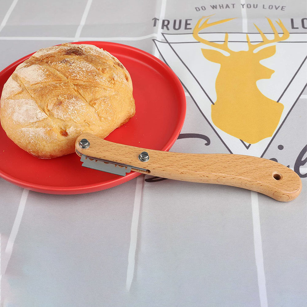 빵 베이커 라메 나무 손잡이 빵 슬라이서 득점자 블레이 - Bread Lame Scoring 리뷰 및 가격