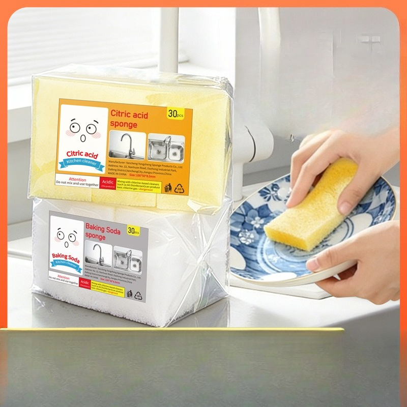 식기 세척 스펀지, 다용도 세척제, 구연산으로 석회질  - Kitchen Cleaner Baking Soda 리뷰 및 가격