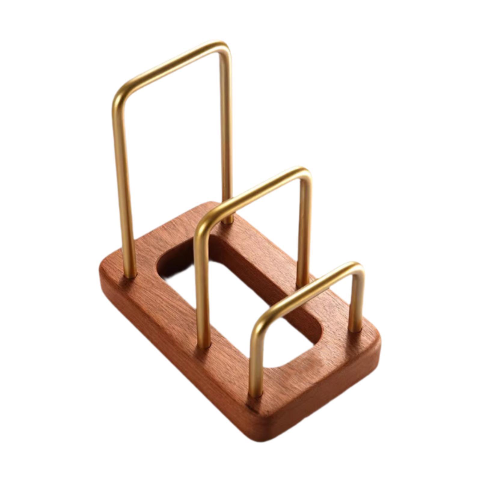 도마 냄비뚜껑 정리대 주방용품 나무 금속 도마 정리대  - Kitchen Baking Sheet Organizer 리뷰 및 가격