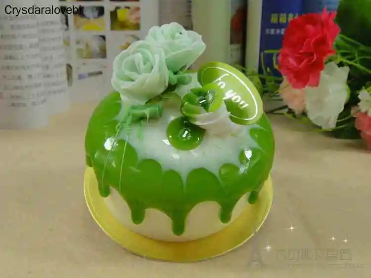 6 개/대 시뮬레이션 로즈 케이크 PU 작은 케이크 어 - Kitchen Set Bakery 리뷰 및 가격