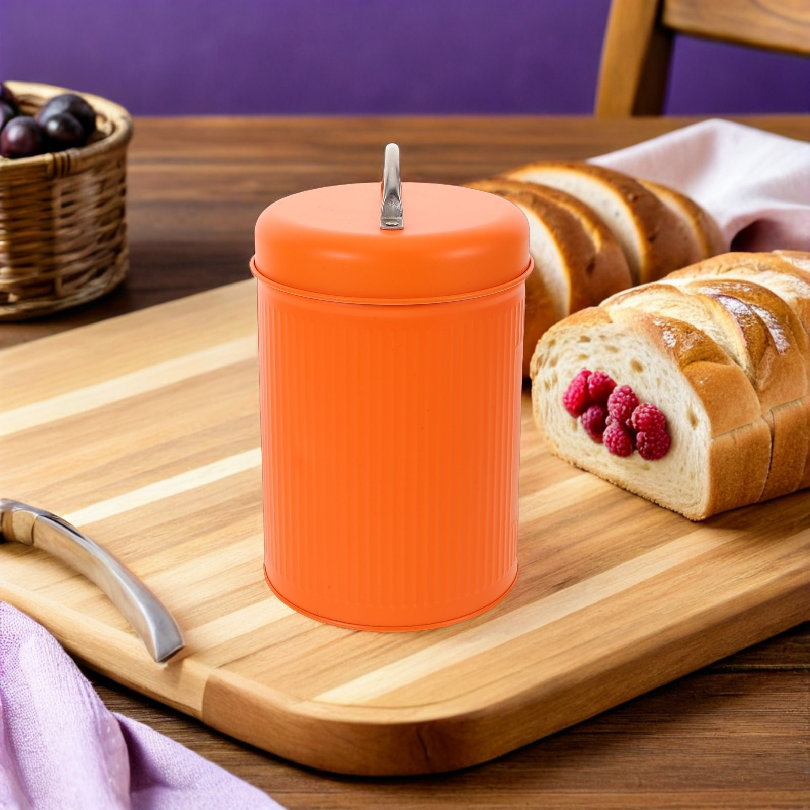 밀폐 쿠키 보관함 뚜껑이 있는 빈티지 양철 캔디 보관함 - Kitchen Baking Canisters 리뷰 및 가격