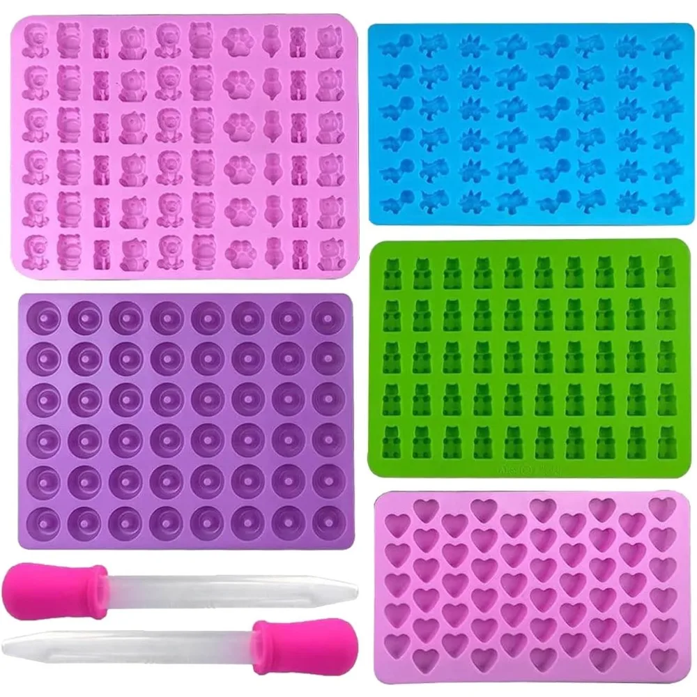 2 Dropper 세트와 5Pcs 캔디 실리콘 금형 캔 - Kitchen Baking Kit 리뷰 및 가격