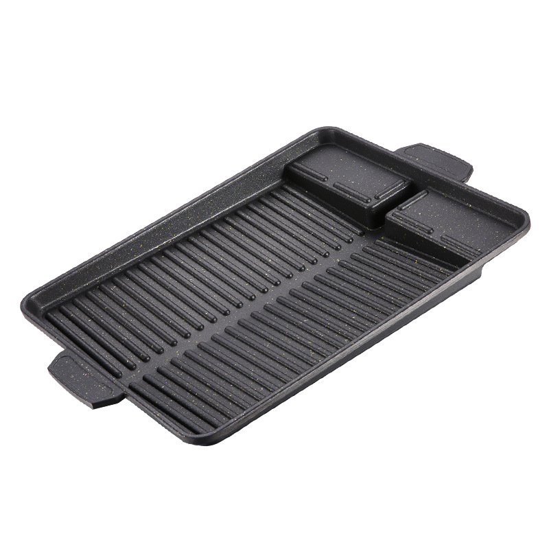 바베큐 그릴 팬 플레이트 32X26cm 휴대용 스틱 코 - Kitchen Baking Tray Organiser 리뷰 및 가격