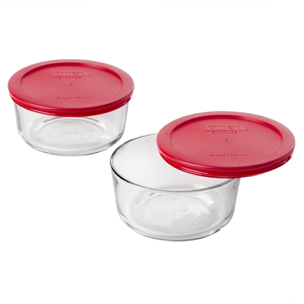 유리 식품 보관 용기 2개 세트 (뚜껑 포함) 오븐 사 - Kitchen Baking Canisters 리뷰 및 가격